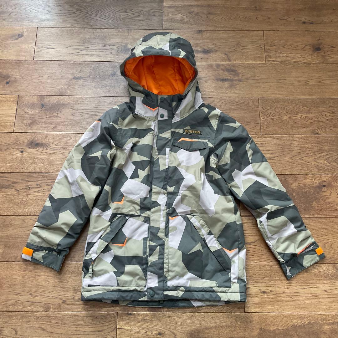 BURTON スノーボードジャケット XL 迷彩 即発BURTON AKバートンアーク アノラック迷彩スノボジャケットS