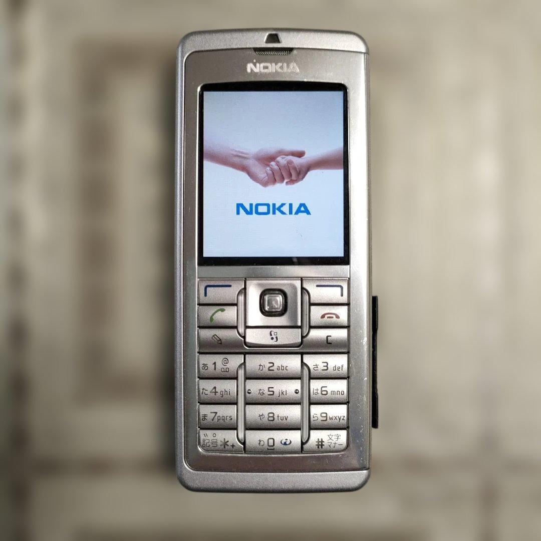 ノキアNOKIAビジネス向けスマートフォン『E60』フィンランド製 純正