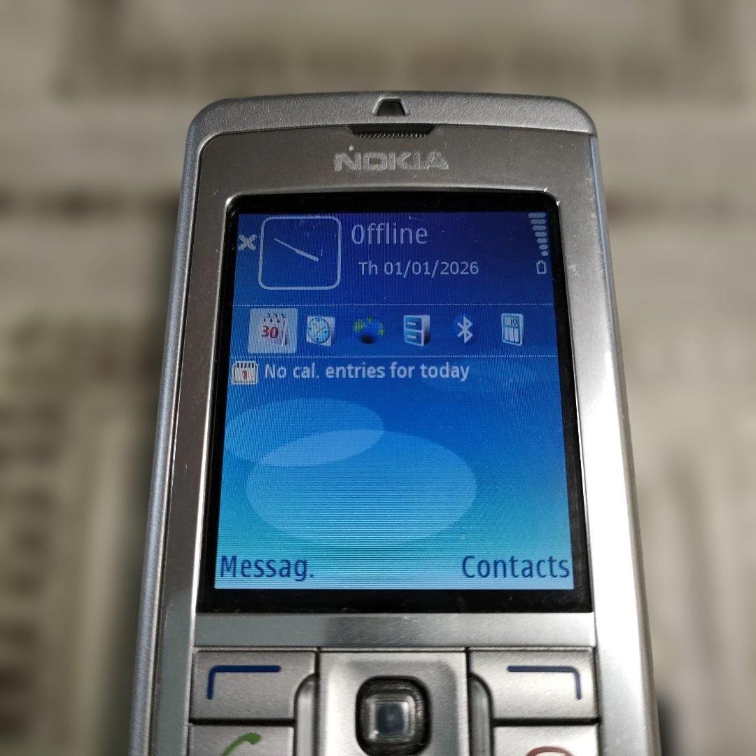 ノキアNOKIAビジネス向けスマートフォン『E60』フィンランド製 純正