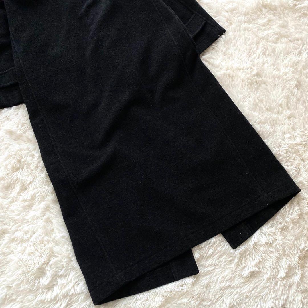 ラルフローレン ポロスポーツ ダッフルコート ウール 9号 ブラック