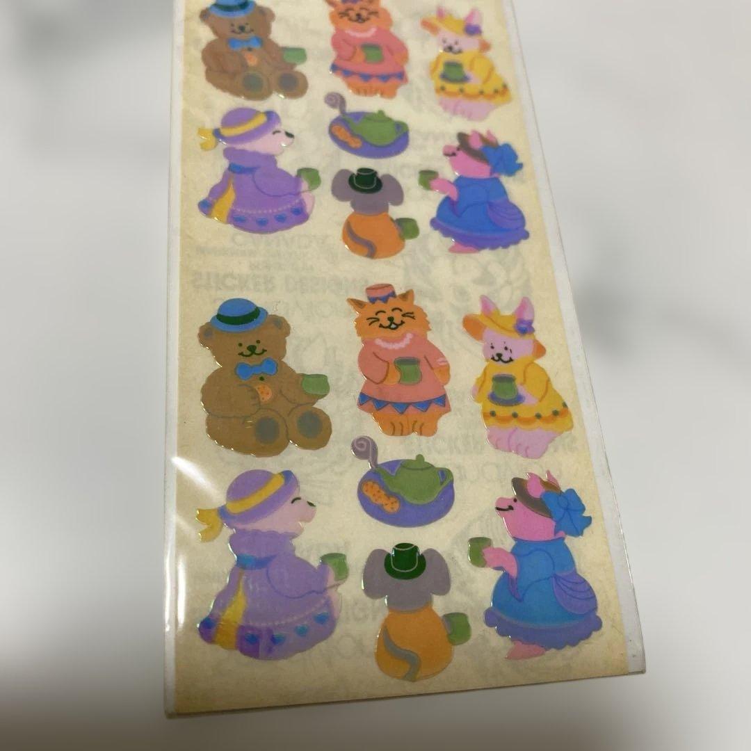 SANDYLION シール オーロラ ダンラン サンディライオン 廃盤 レトロ