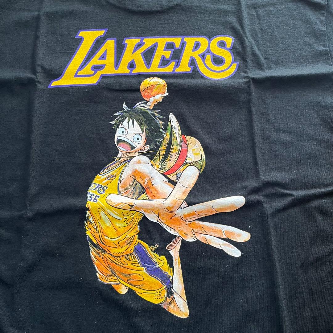 【非売品】ONE PIECE × LAKERS コラボTシャツ & ポスター