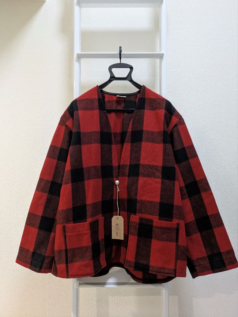 orslow bshop別注ノーカラージャケット orSlow（オアスロウ）の「【orSlow】〈別注〉ノーカラーデニム
