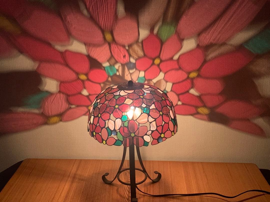 ステンドグラスランプ「さくら」 桜ノ木」 ステンドグラス ランプ - - Atelier Joinus - | minne byGMO