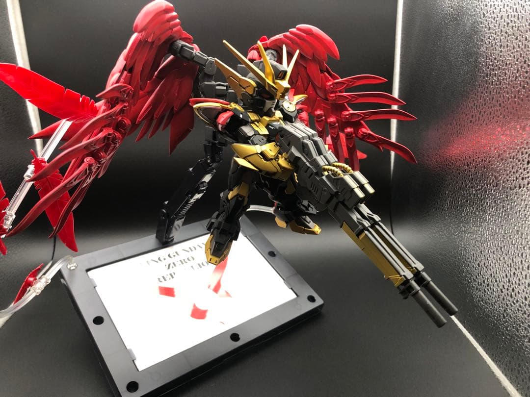 塗装済み完成品 MGSD ウイングガンダムゼロリベリオン