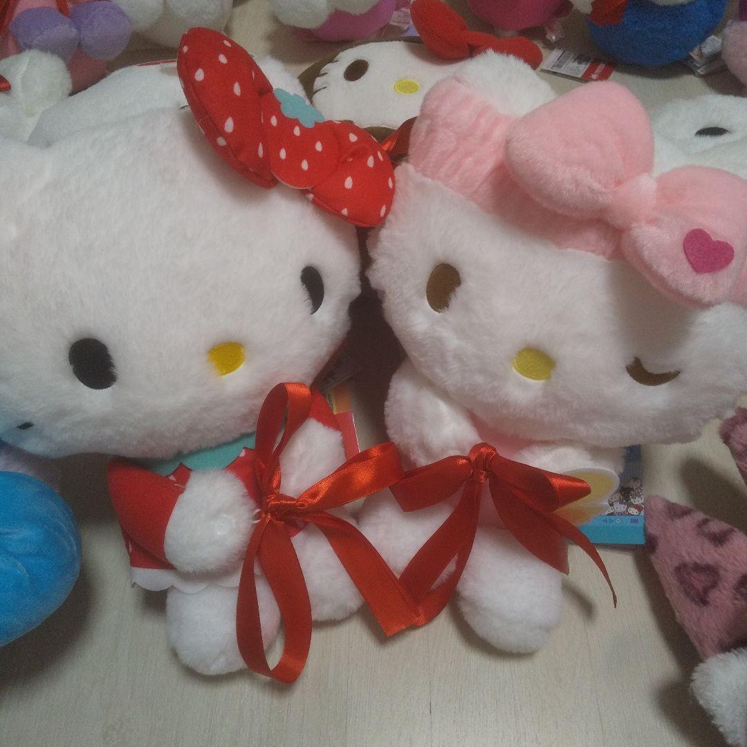 ハローキティ ぬいぐるみ ドール サンリオ キティ まとめ売り 日焼け