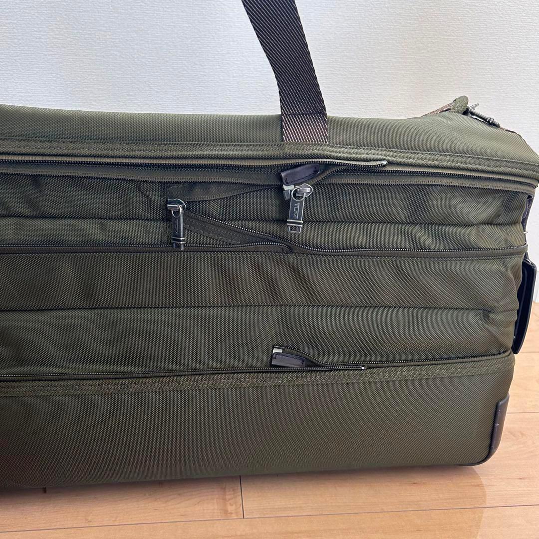 さ*る様 TUMI トゥミ カーキ スーツケース キャリーケース トラベル