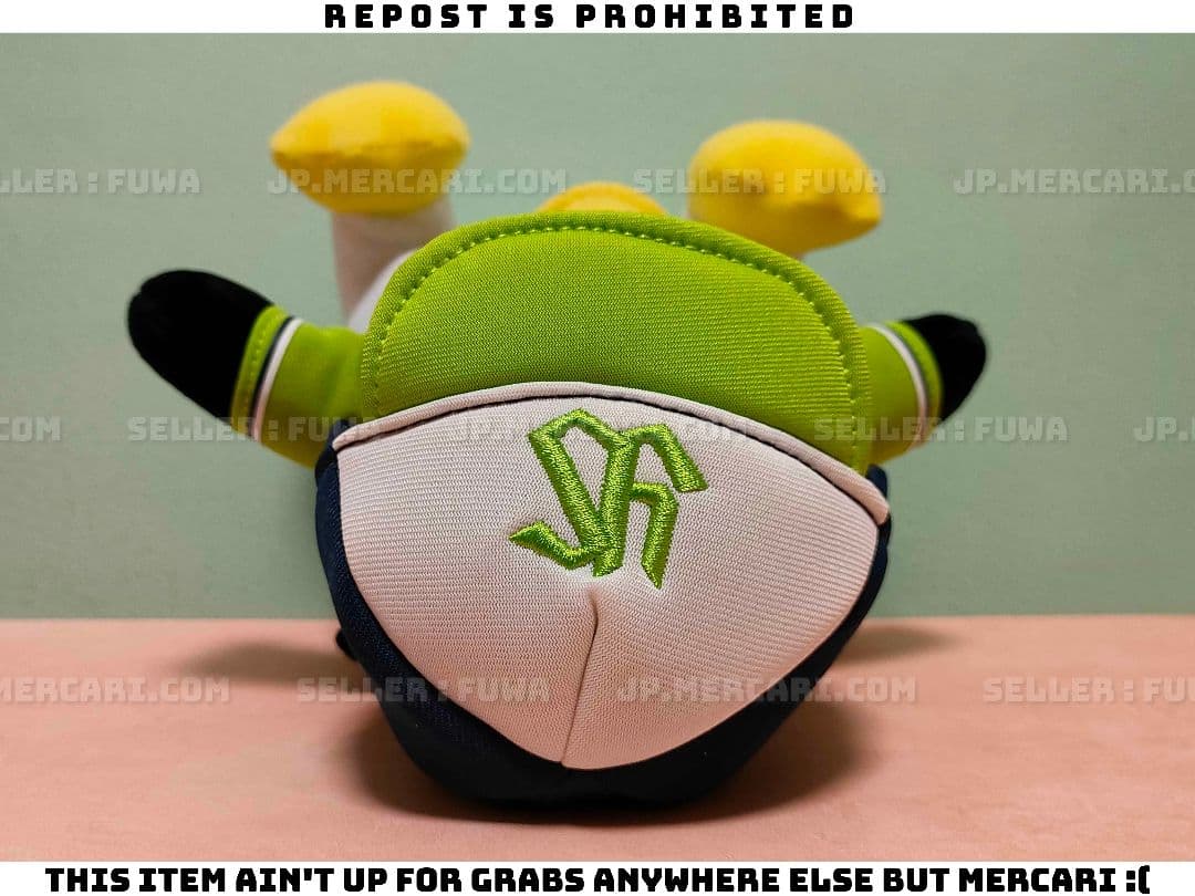 【未使用】東京ヤクルトスワローズ つば九郎 CREWユニホーム ぬいぐるみ