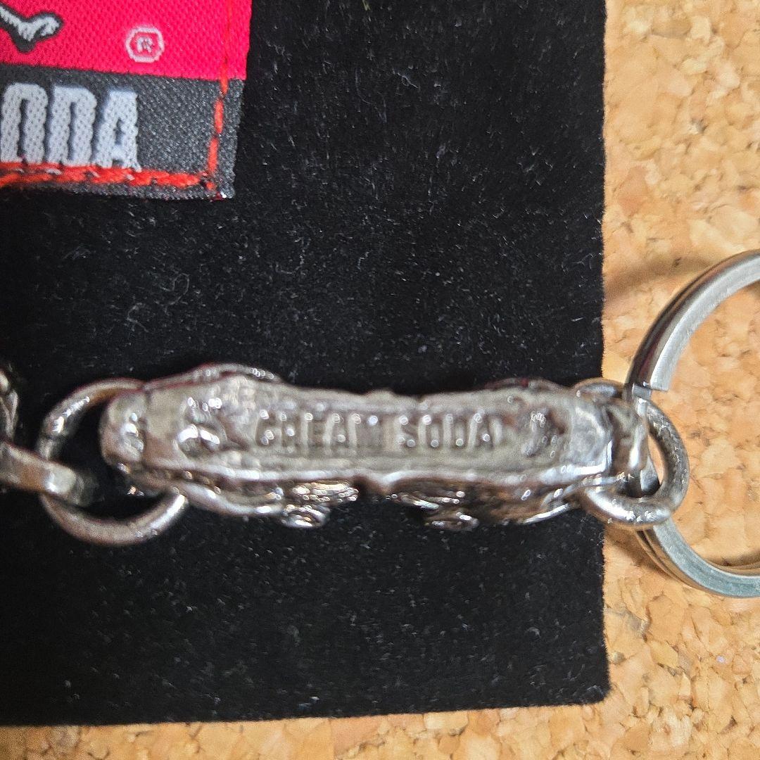 クリームソーダ　チェーンキーホルダー　超美品　展示のみ