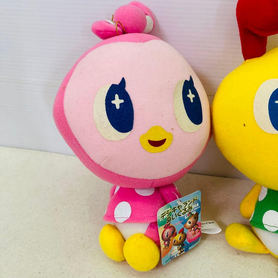 【タグ付き】デジキャランド　ぬいぐるみ　3体セット　コンプリート　セガ