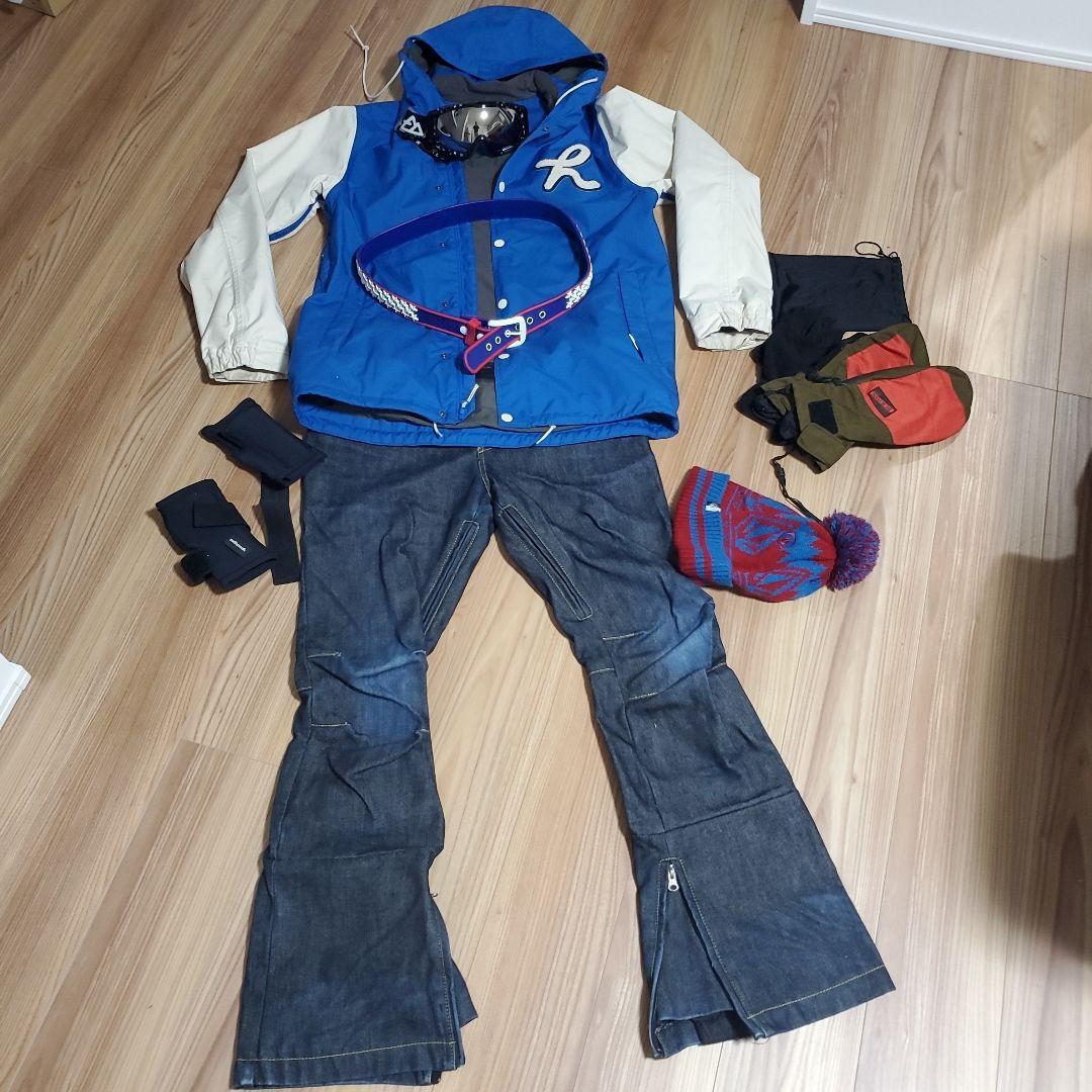 『最終値下げ』スノーボードウェア一式 ICEPARDAL（アイスパーダル） スノーボードウェア レディース 上下