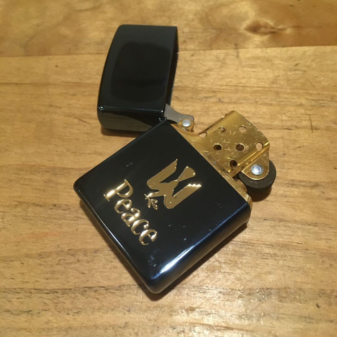 1995年のピース ブルーチタンZIPPO