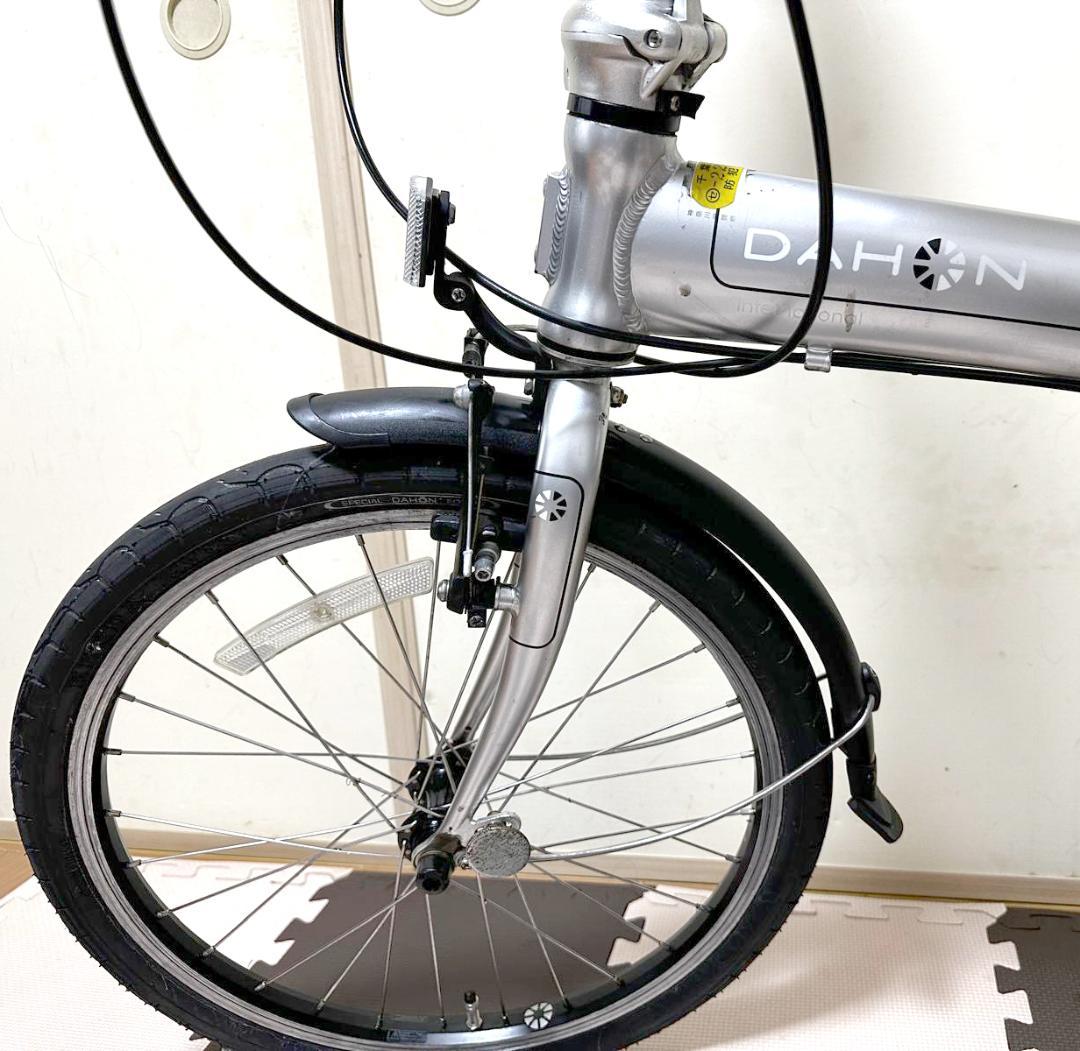 ダホン軽量 (11.6kg) アルミ折りたたみ自転車、自転車用バッグ付き