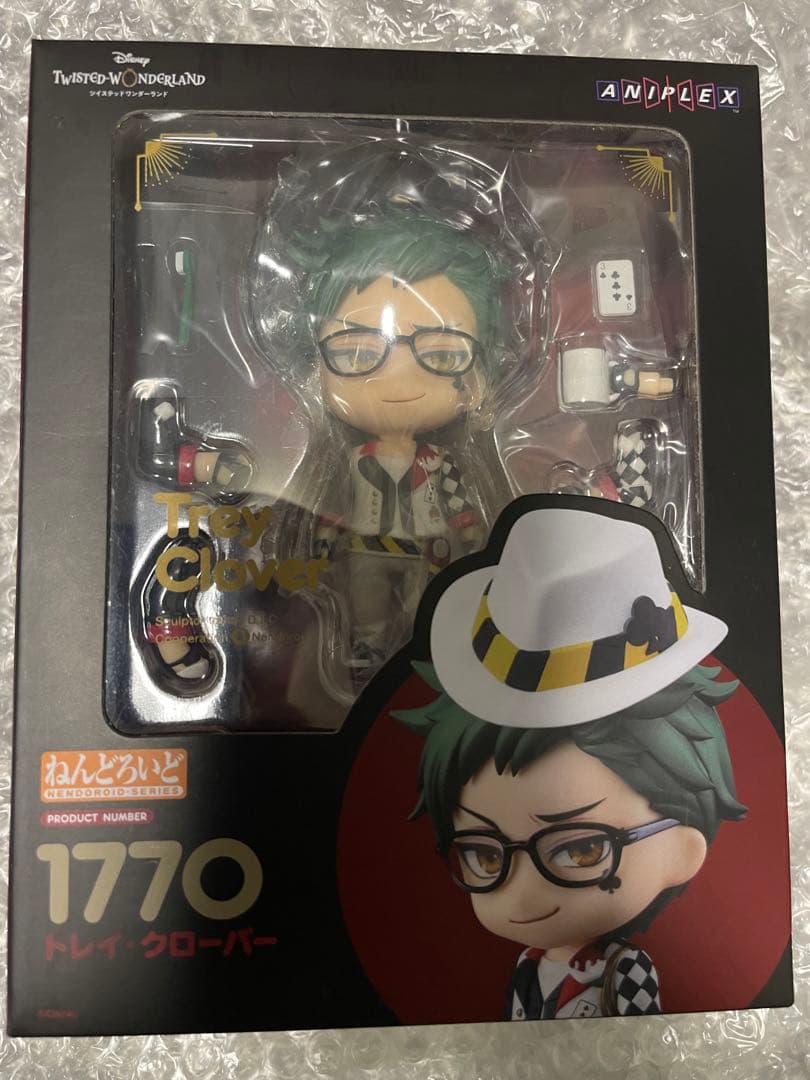 特典付 ツイステ トレイ クローバー ねんどろいど 1770 ねんどろ 未