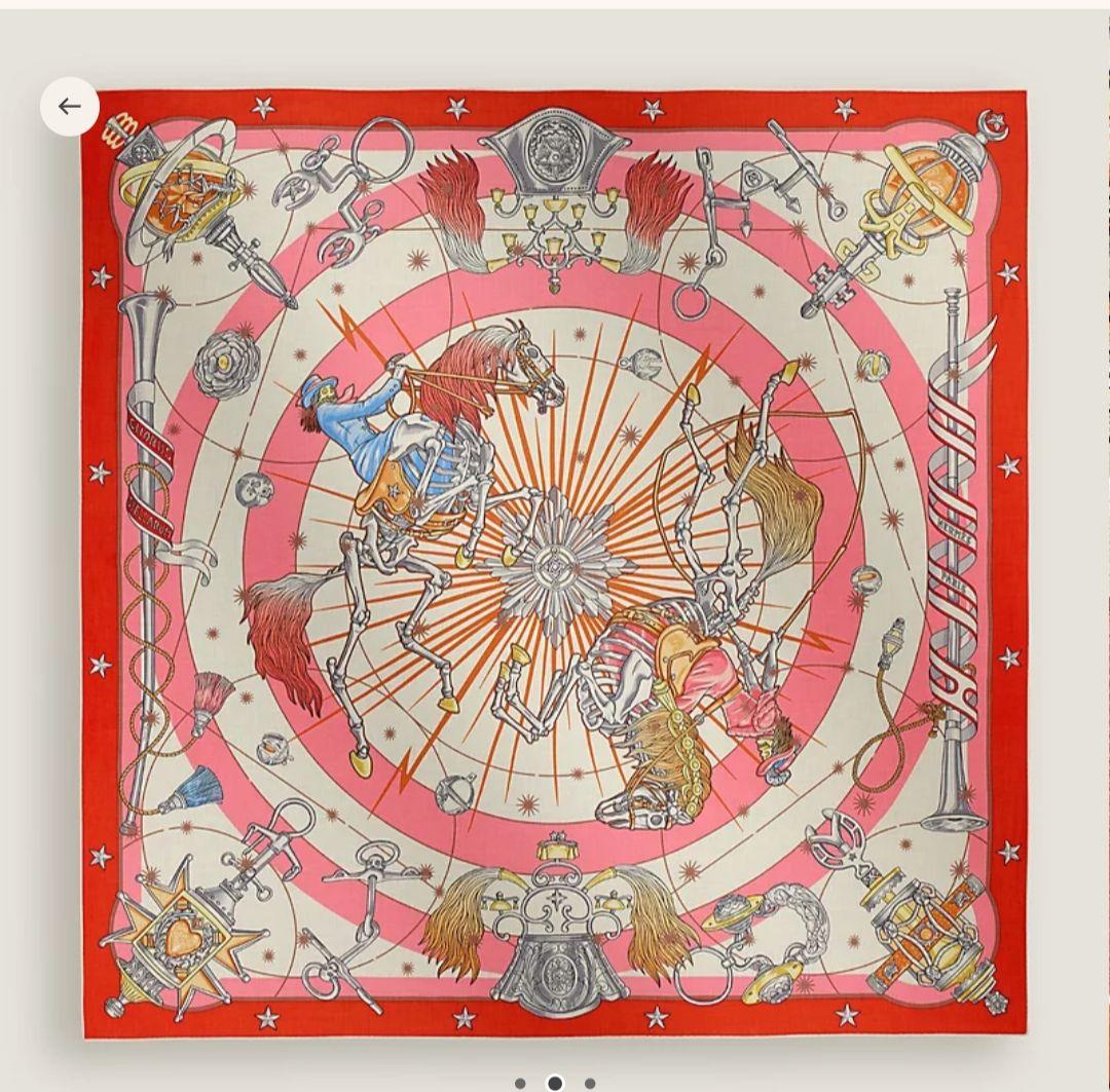 カレジェアン カシミアシルク スカーフ 《コーラス・ステラルム》