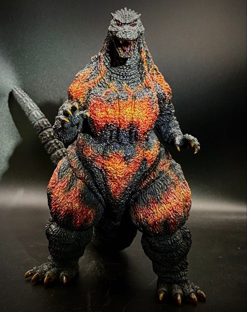 酒井ゆうじ造型工房ゴジラ1995香港上陸Ver. オールクリアレジンキット