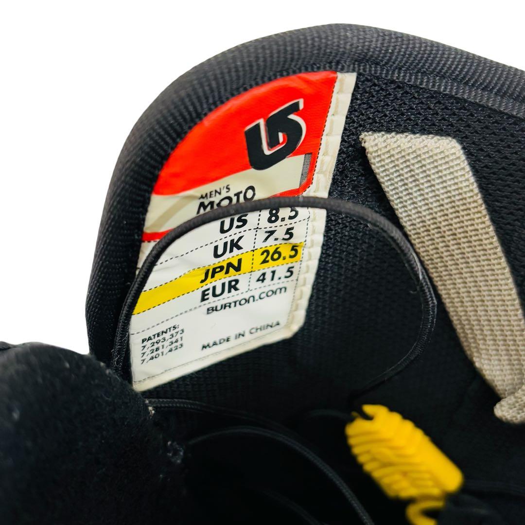 BURTON　バートン　MOTO スノーボードブーツ　黒　26.5cm