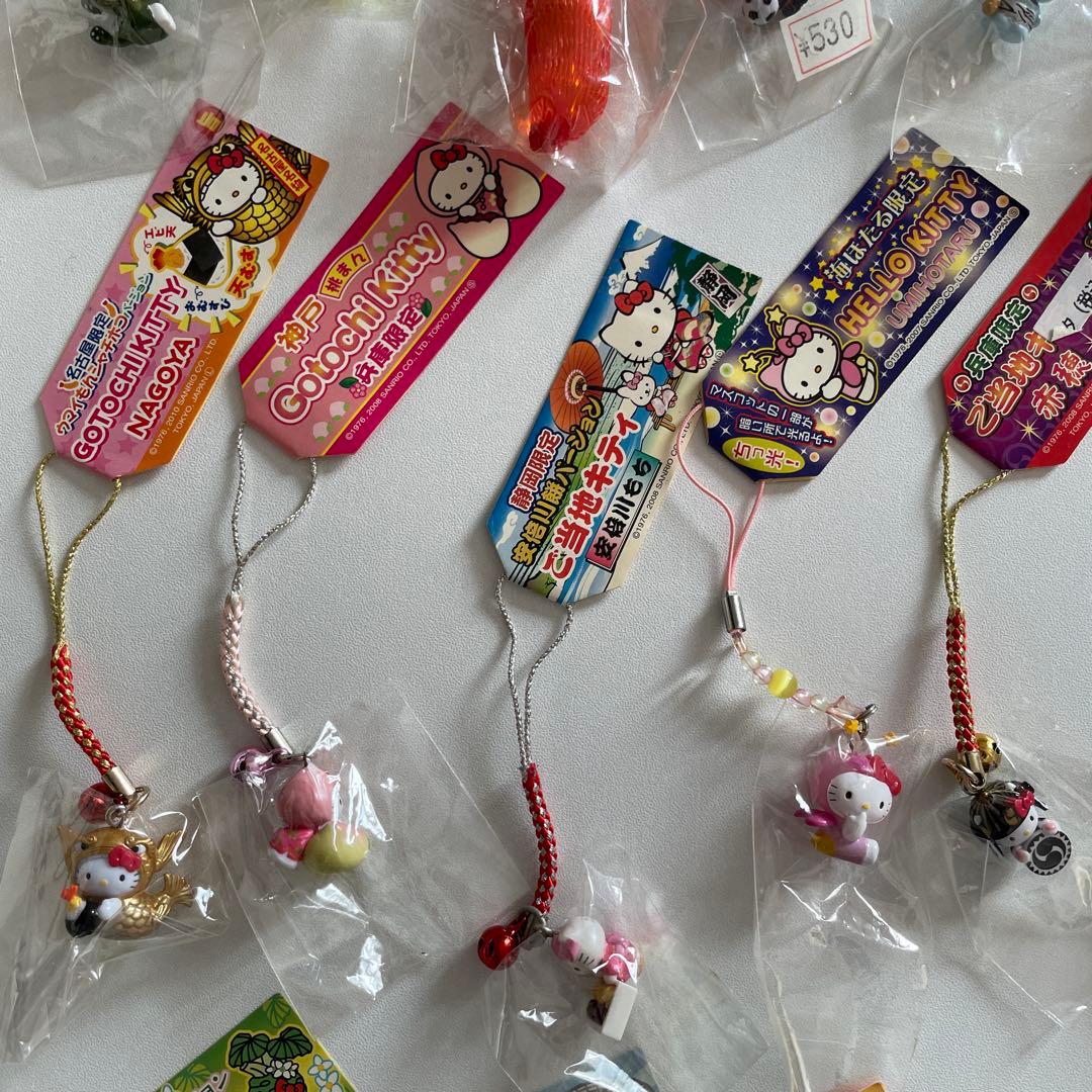 ご当地キティ　根付け　まとめ売り