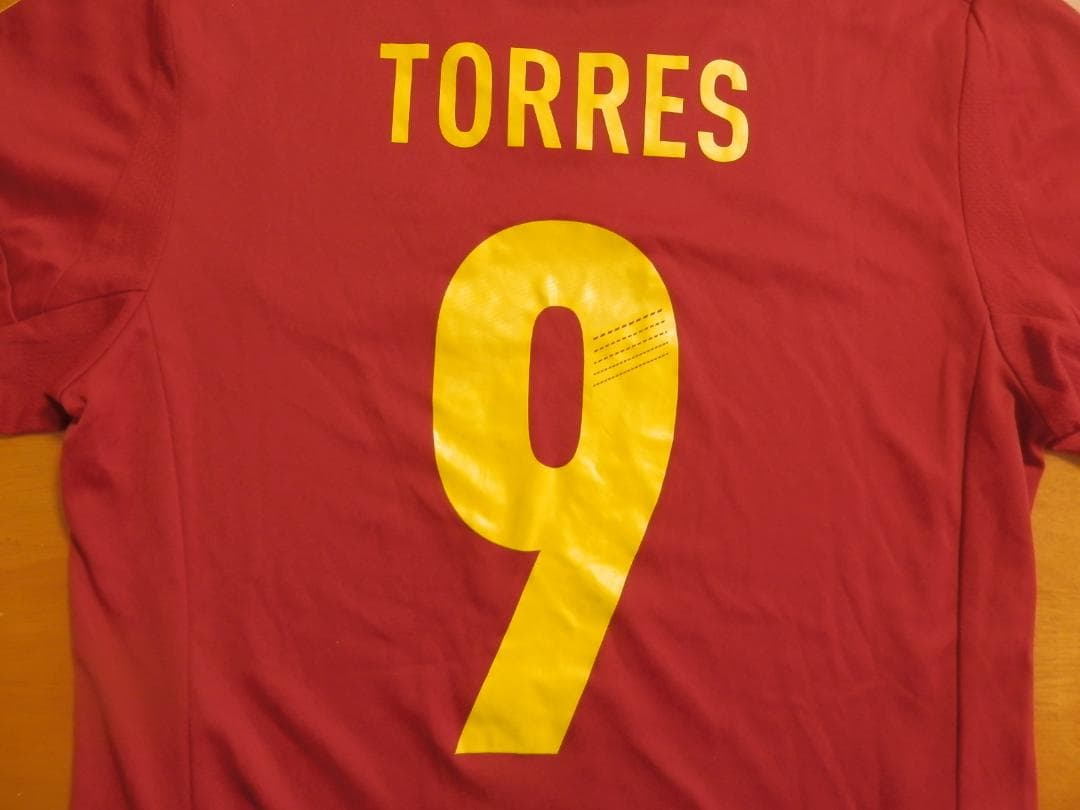 NEW】【フェルナンドトーレス】【ユーロ12着用】スペイン代表(2012