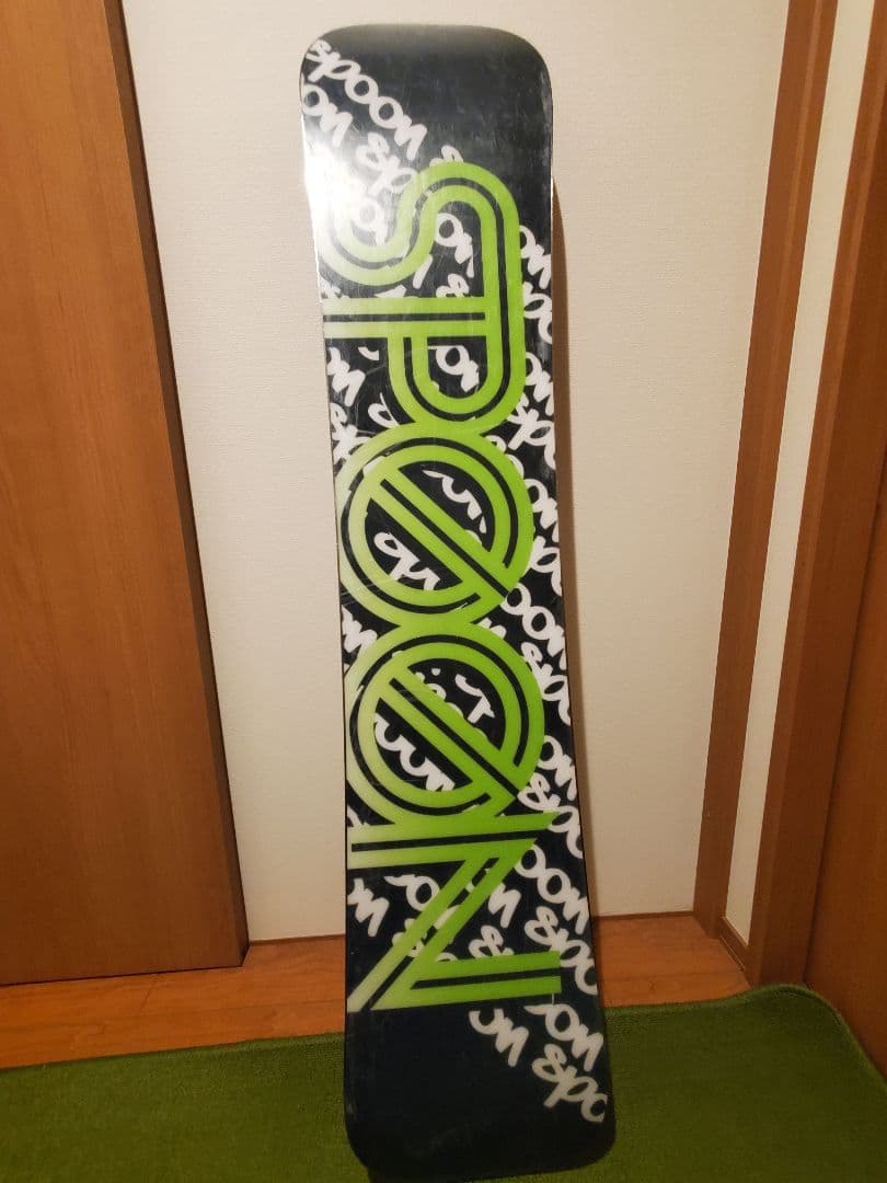 Spoon 子供 スノーボード ビンディング カバー付き 135cmの通販はau