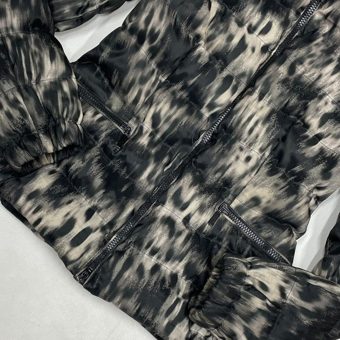 MONCLER モンクレール SABY ダウンジャケット レオパード レディース