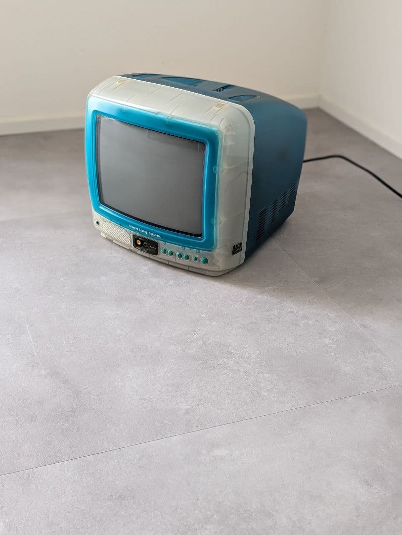 90´s y2kデザイン HITACHI スケルトン TV ヴィンテージ - karlan