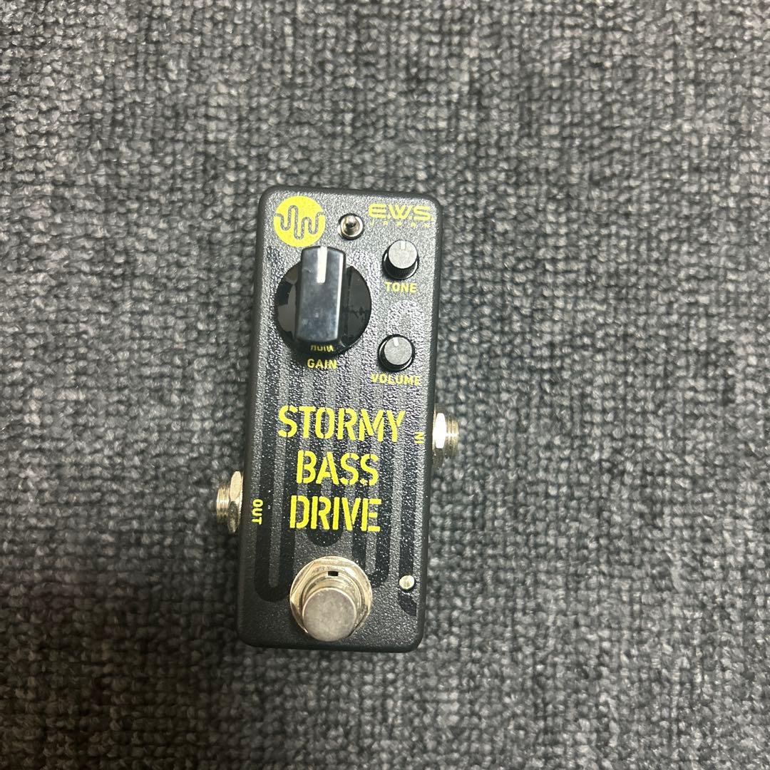 EWS STORMY BASS DRIVE ベースエフェクター E.W.S. 【入荷待ち、ご予約受付中】 Stormy Bass Drive ｜イケベ楽器店