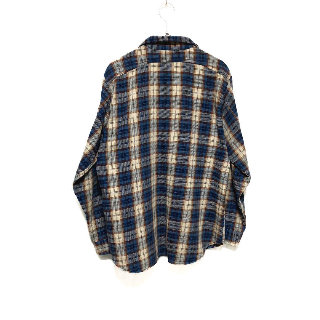 70s BIG YANK フラネル チェックシャツ L チェック柄 好カラー - メルカリ