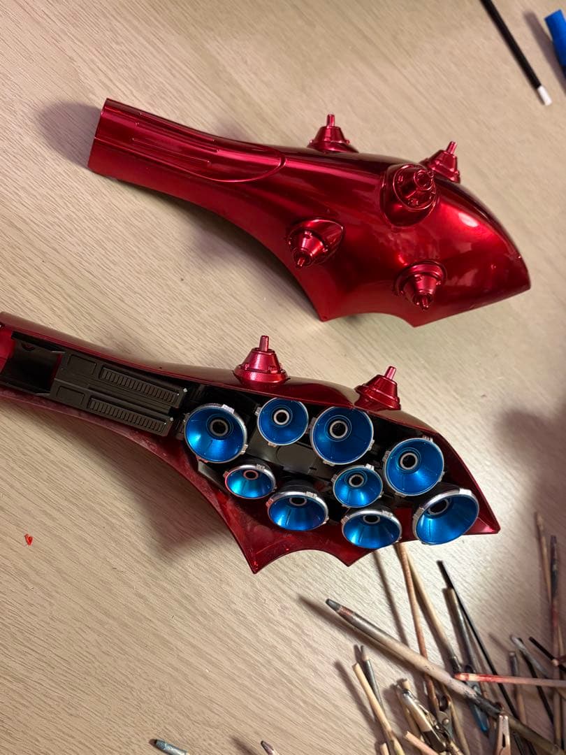 HG 1/144ナイチンゲール クリアカラー　メッキ塗装