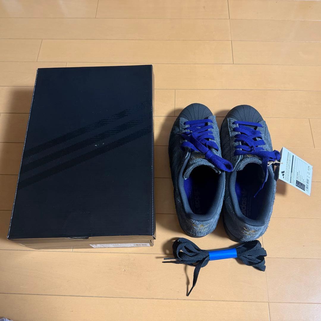 【外履き２回】adidas SUPER STAR 27.0cm JR7409