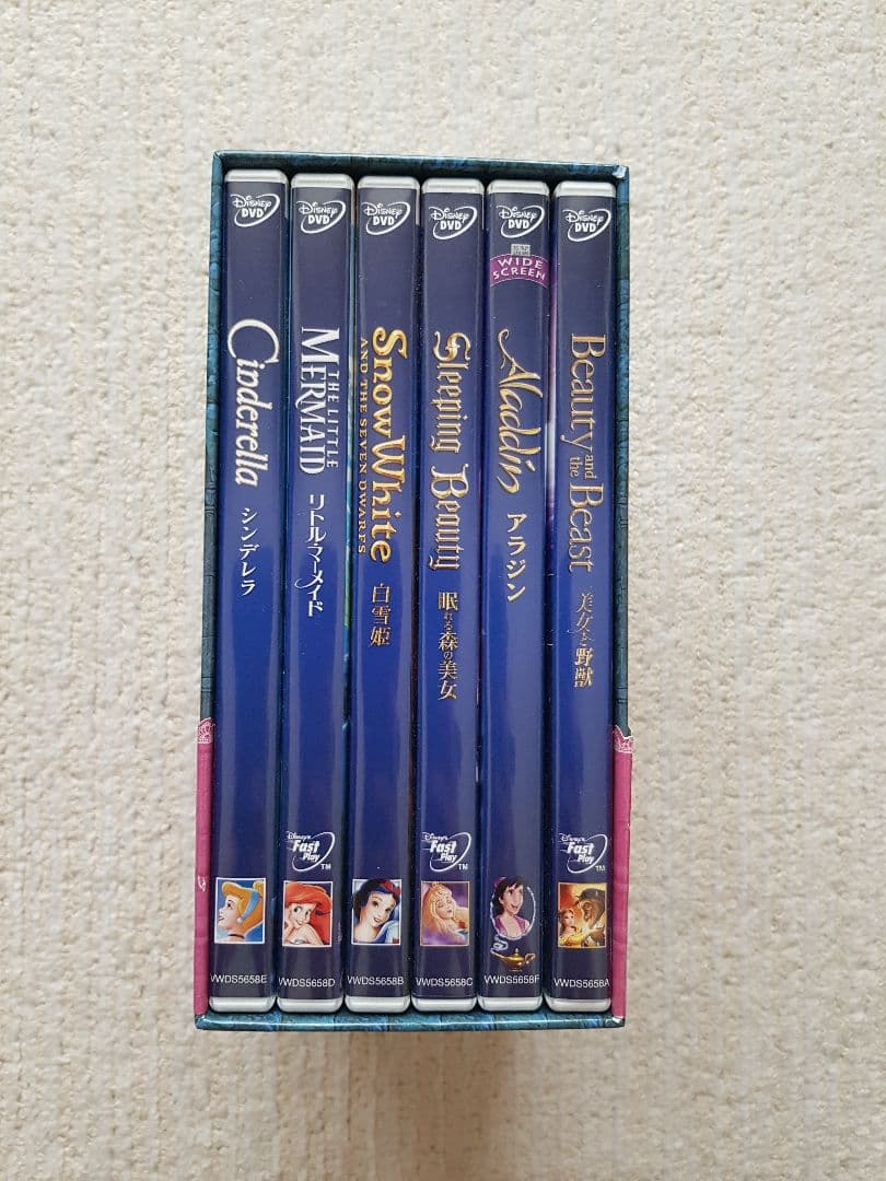 ディズニープリンセスコンプリートBOX DVD - メルカリ