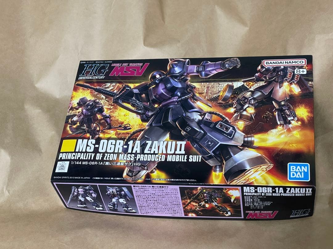 新品未開封】 HGUC MS-06R-1A 黒い三連星ザク II - メルカリ