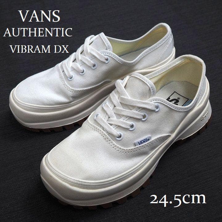 未使用品 VANS オーセンティック DX ビブラムソール 24.5cm - メルカリ