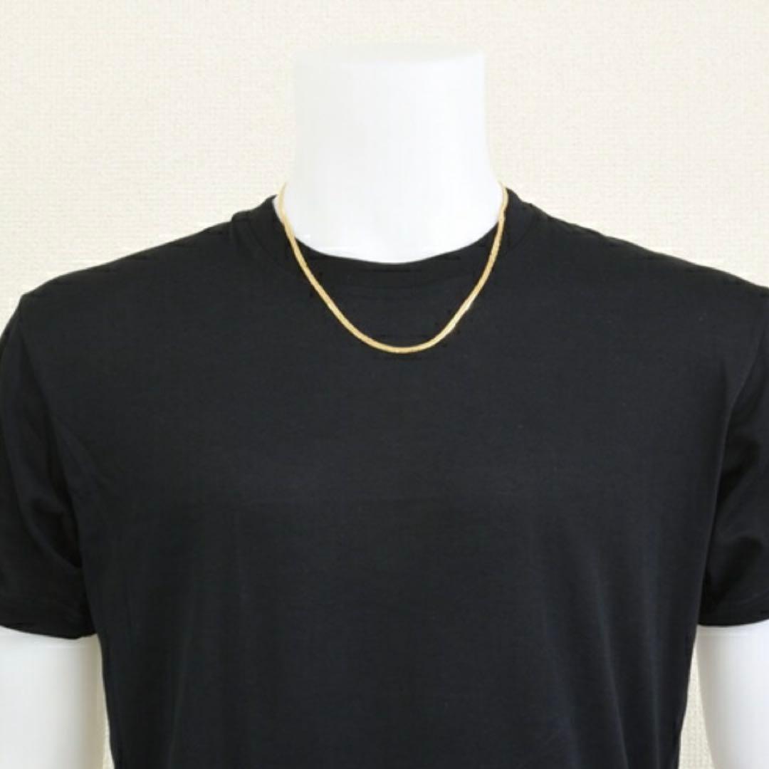 の*様 K18 8面トリプル喜平チェーンネックレス 50cm 12.5g