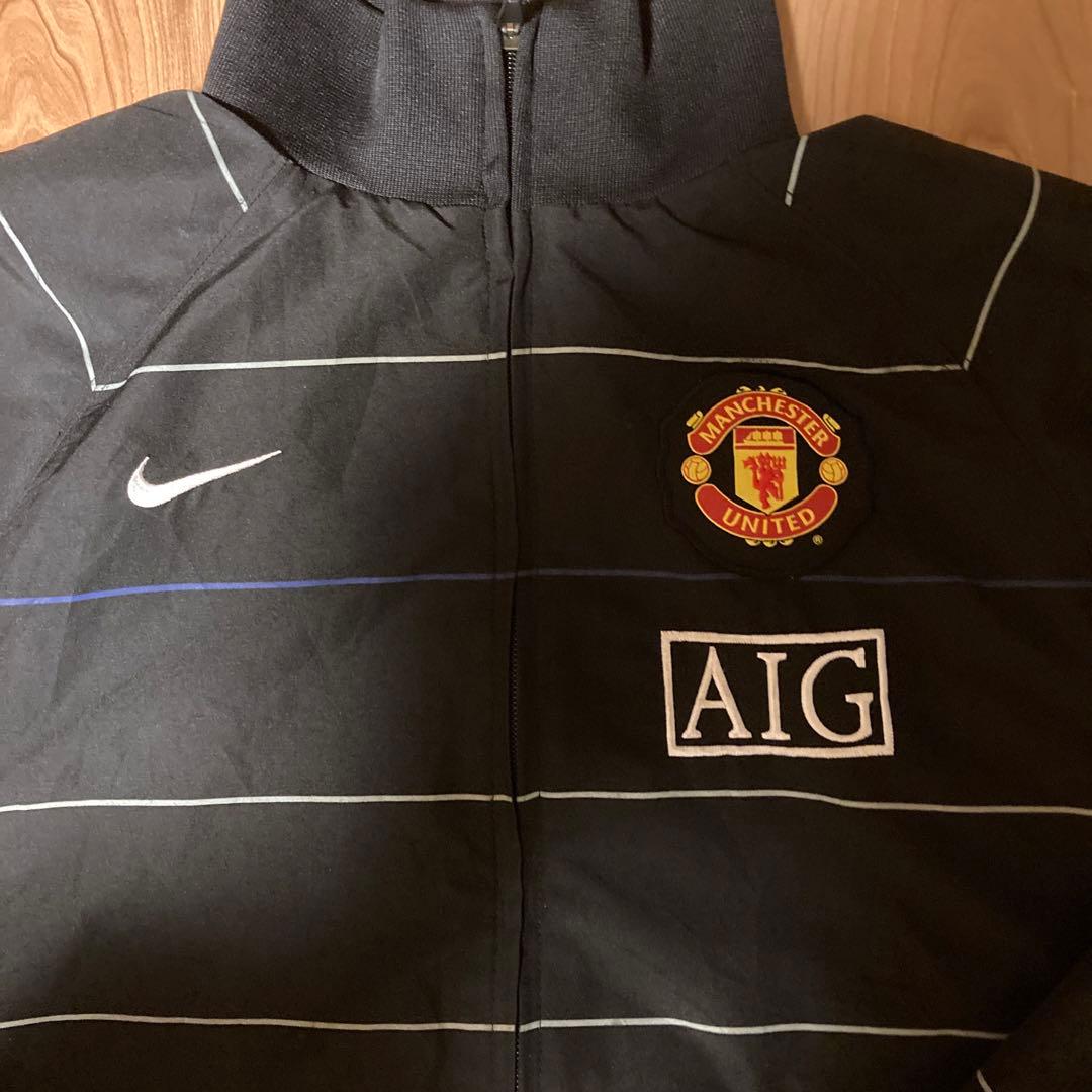 美品❗️00s NIKE マンチェスターユナイテッド トラックジャケット L