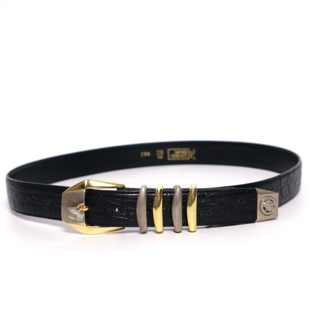 Vintage Versace archive ヴェルサーチ ウエスタン ベルト 楽天市場】【GIANNI VERSACE】ジャンニヴェルサーチ ベルト ブラック