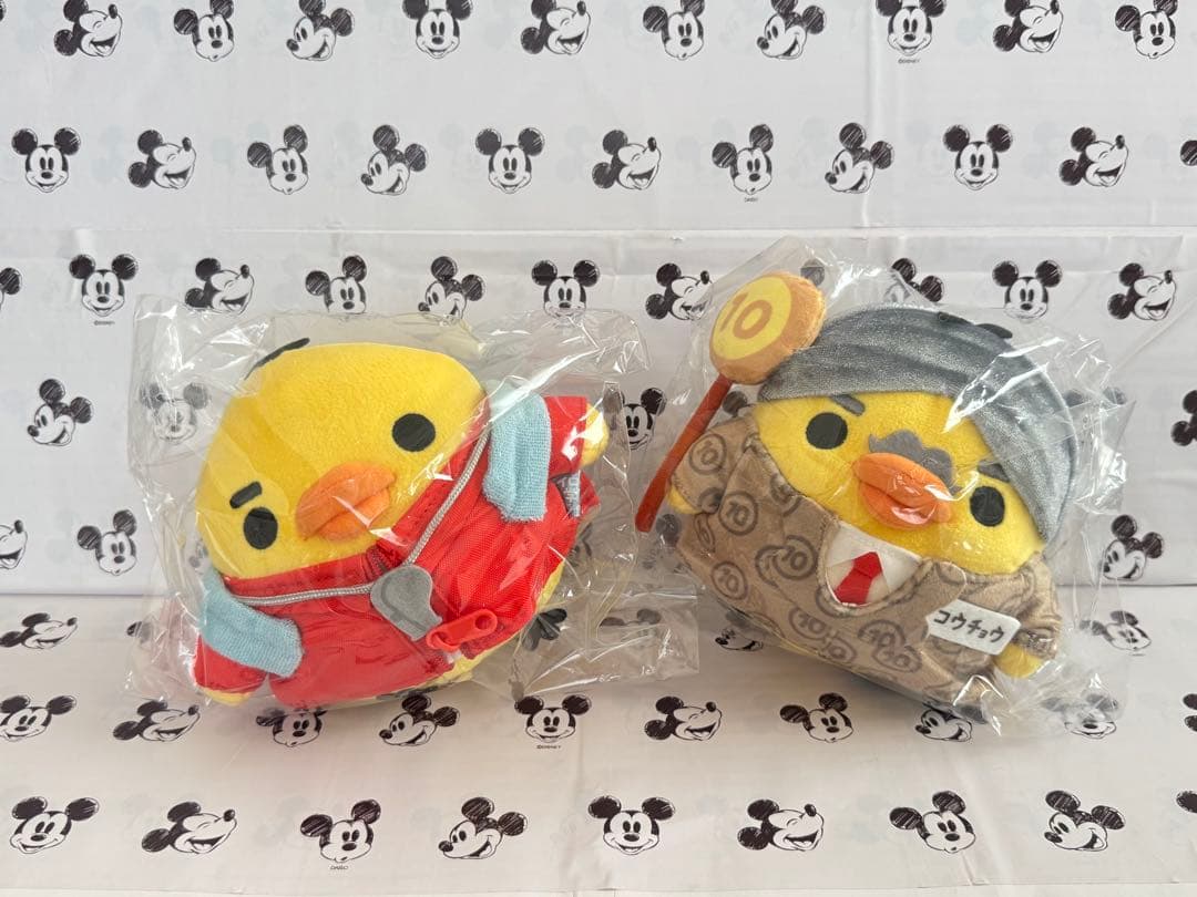 キイロイトリ学園 キイロイトリ 校長 体育教師 ぬいぐるみ 2点セット