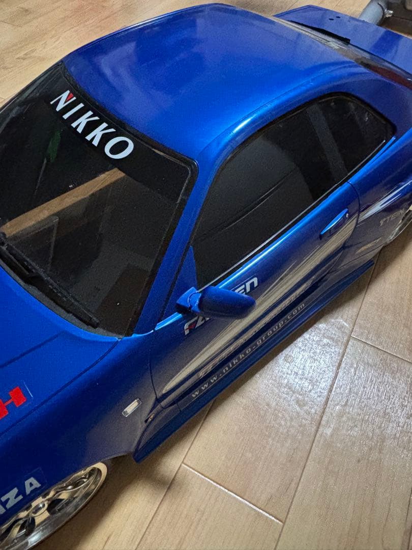 NIKKO RC GT-R 1/5 青色激レア　完全動作品！！送料込み！絶版品