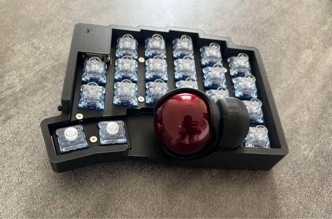 無線keyball系 キーボードroBa - メルカリ