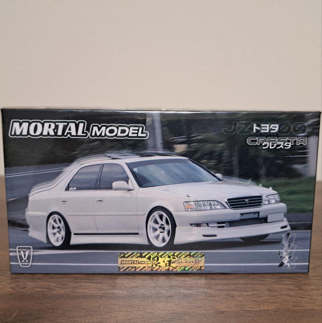 MORTAL 1/64 トヨタ クレスタ カスタム ドリ仕様 ホワイト - メルカリ