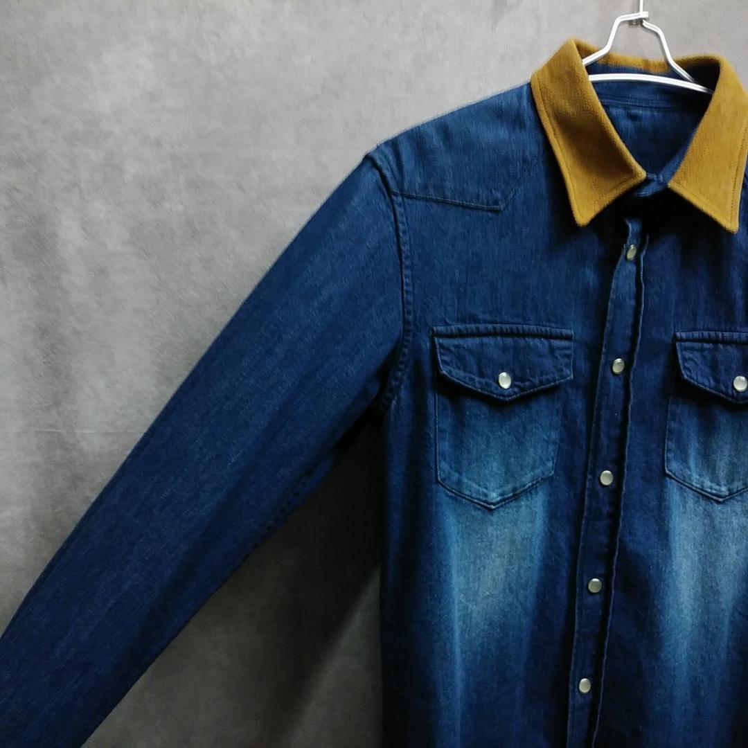 UVERworld デニムシャツ S FC限定 蛙刺繍 ウーバーワールド - メルカリ