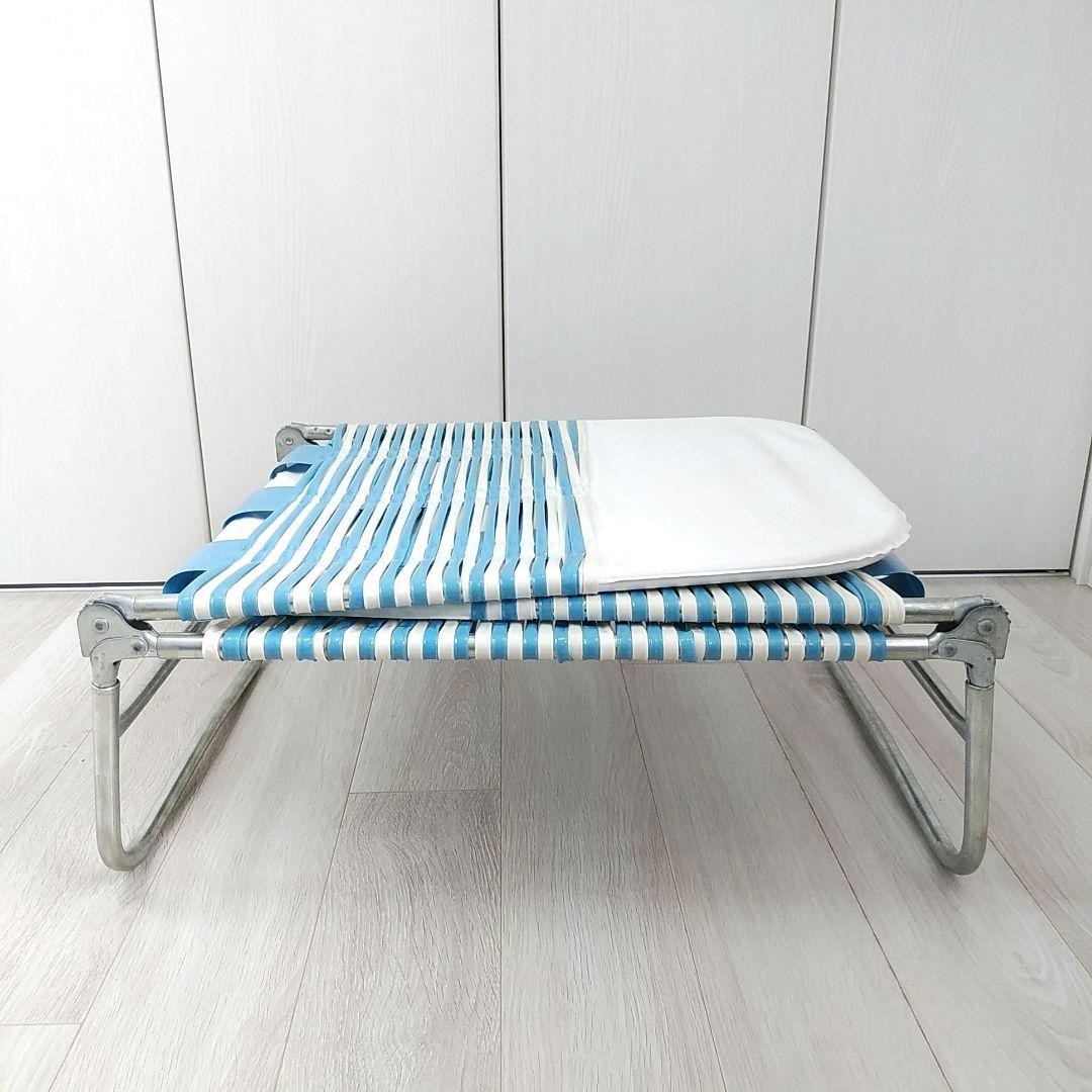 ボンボンベッド 昭和レトロ チューブベッド 簡易ベッド サマーベッド