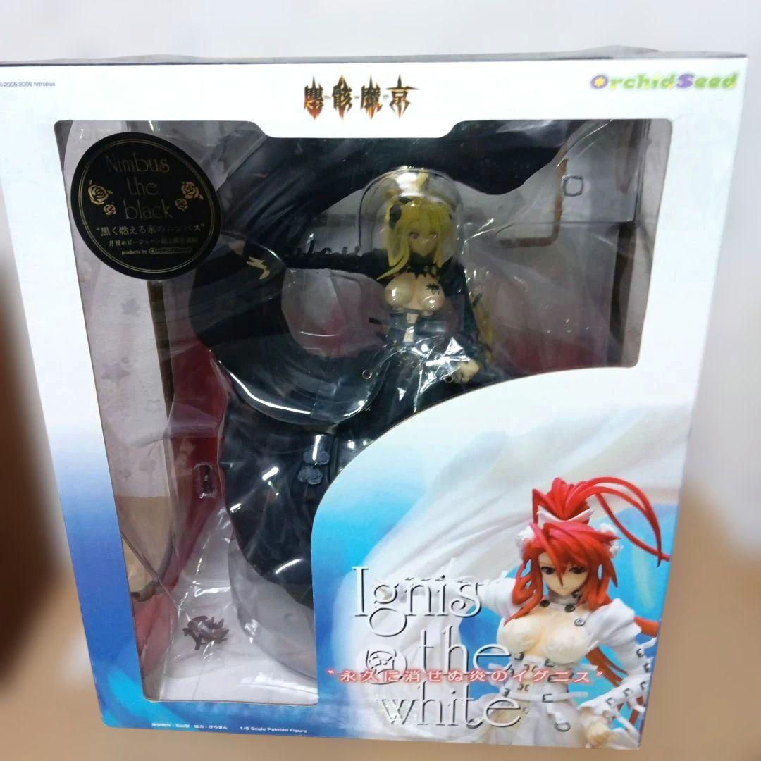 塵骸魔京　　Ignis the white　　　　黒く燃える氷のニンバス