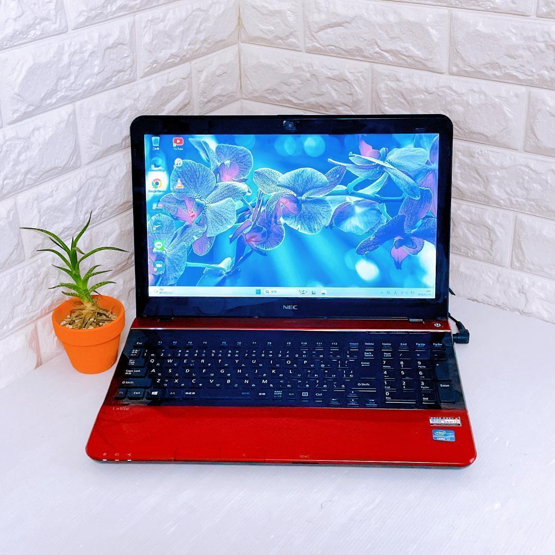 NEC Windows11 ノートパソコン SSD Corei7 メモリ8GB - メルカリ