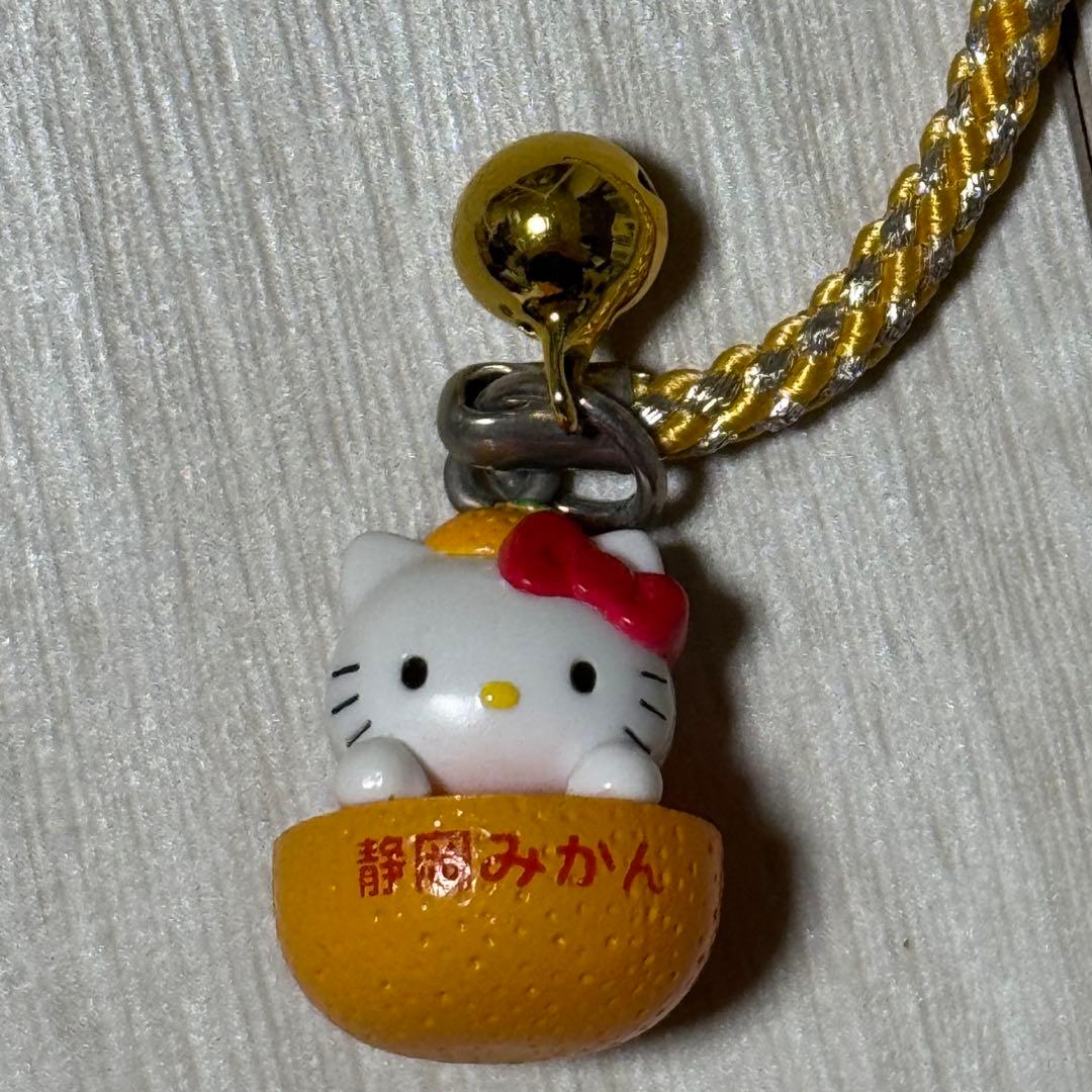 ご当地キティ 静岡みかん ストラップ 未使用 - メルカリ