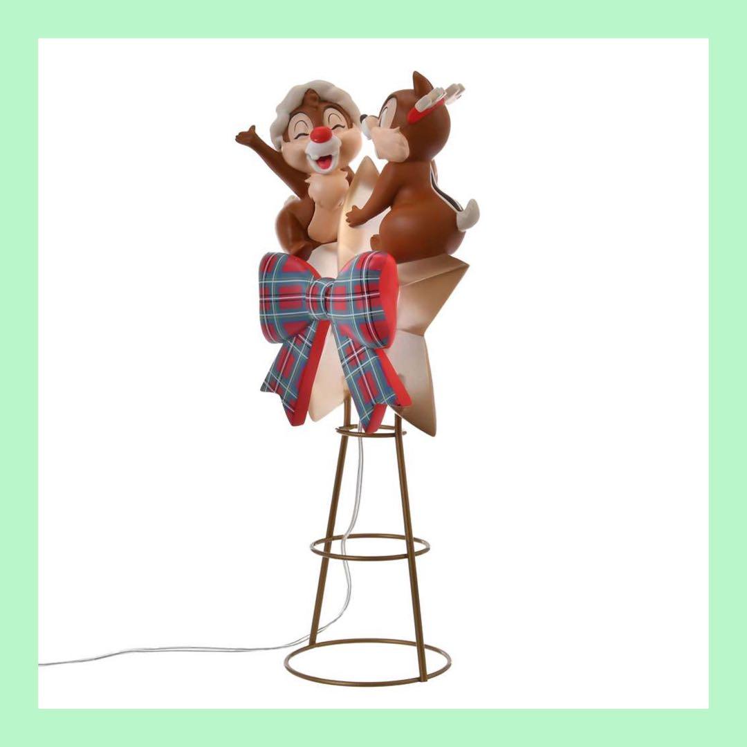 チップ＆デール ツリートッパー ライトアップ DISNEY CHRISTMAS - メルカリ