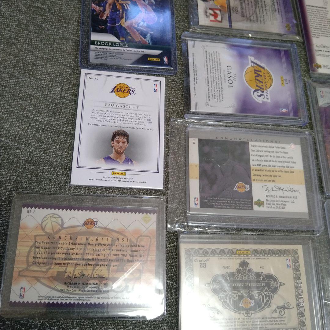 NBA00sレイカーズカード（ジャージ、サイン） 23枚セット