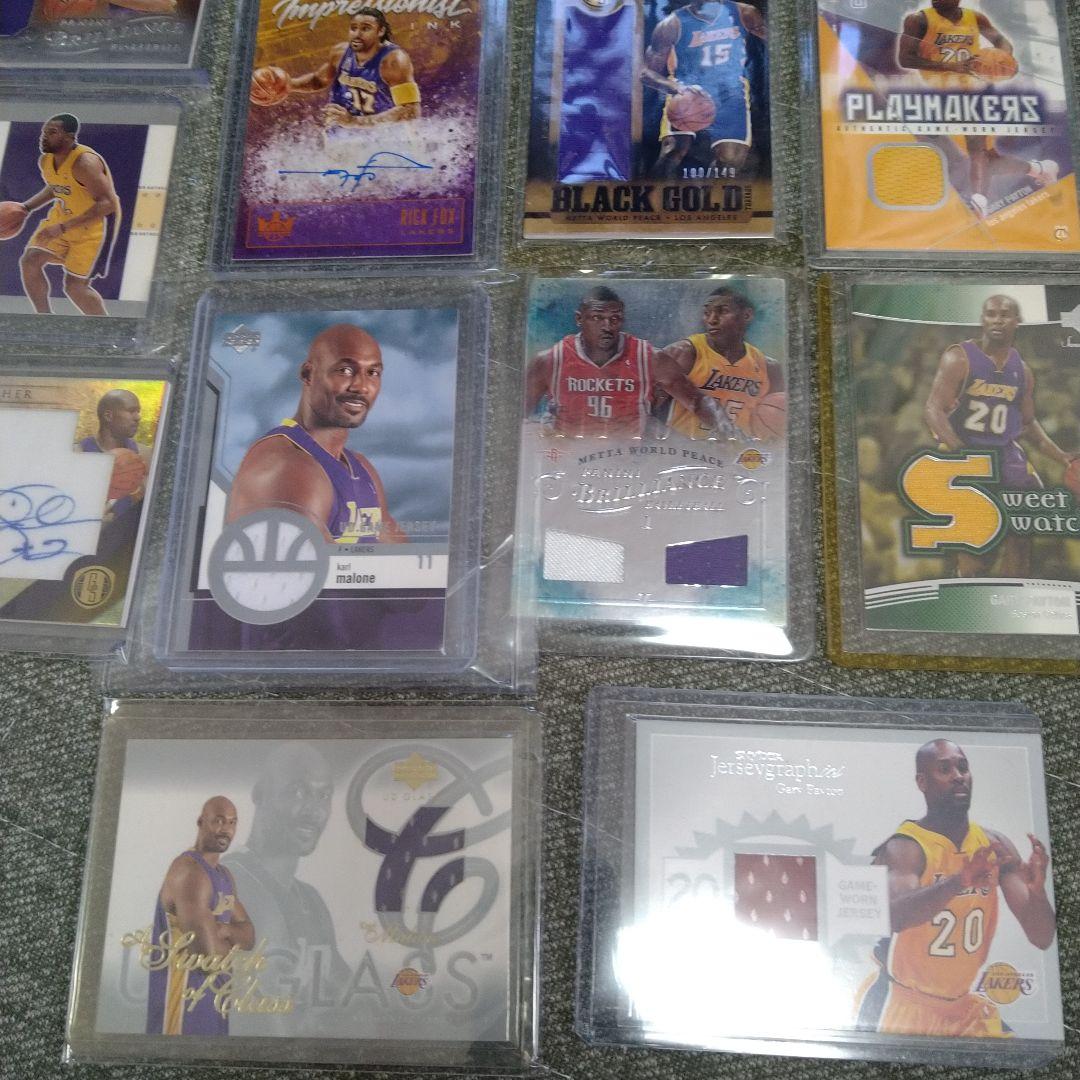 NBA00sレイカーズカード（ジャージ、サイン） 23枚セット
