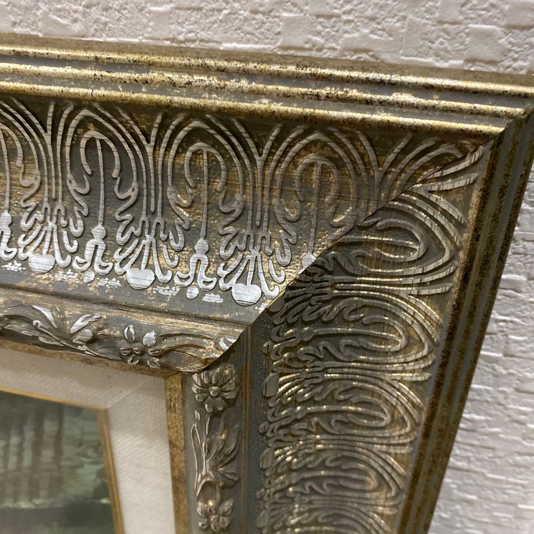 値下げ フランス街の風景 エトワール凱旋門 人気の高級油彩画 横90×縦