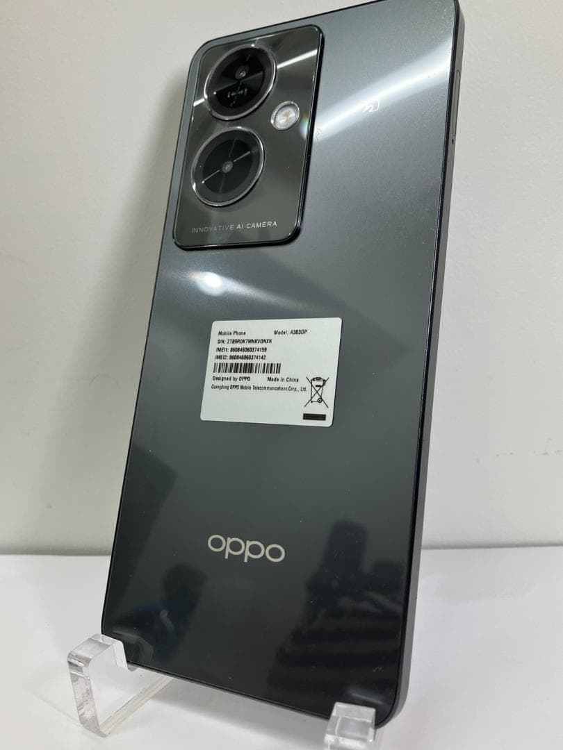 Android　スマホ　OPPO　A303OP　128GB　ミステリーブラック 552ea8d926c22f7dbc3ce11be1dd62